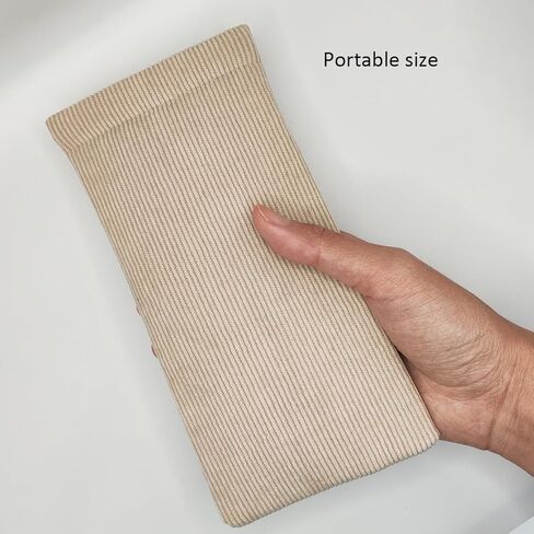 حافظة نظارات سروال قصير للنساء والرجال قطعتين، حافظة نظارات شمسية ناعمة محمولة، حامل حقيبة النظارات العلوية in Kuwait