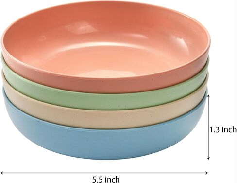 وعاء طعام القطط من Suwimut 24 قطعة من وعاء طعام القطط الضحل مقاس 5.5 بوصة، أوعية طعام رطبة للقطط واسعة للطعام والماء، طبق صغير للحيوانات الأليفة للقطط والقطط ذات الأرجل القصيرة، قش القمح in Kuwait