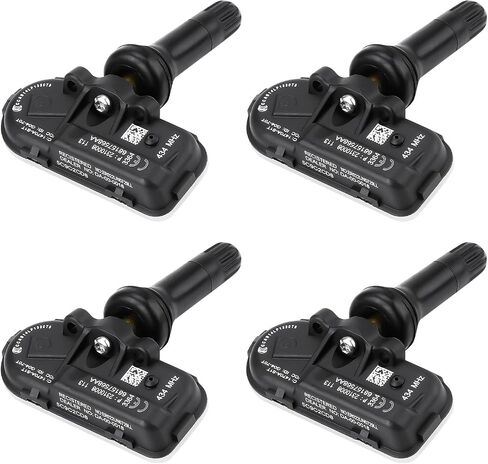 68249197AA TPMS Tire Pressure Sensor, 434MHz fit for Jeep Cherokee 2014 2015 2016 2017 2018 2019 2020 2021 / fit for Dodge RAM 1500 2500 3500 4500 5500 (4-Pack) in Saudi Arabia