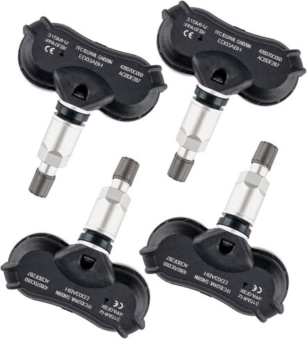 مستشعر نظام مراقبة ضغط الإطارات المبرمج (TPMS) من PHILTOP متوافق مع تندرا إلنترا ريو سيكويا كوبيه، استبدال # 529333X200، 529333X200U in Kuwait