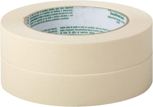Duck Brand General Purpose Masking Tape - Beige, 0.94 in. x 60 yd., 2-Pack (241577) in Saudi Arabia