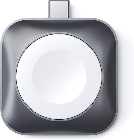 Satechi 2 in 1 USB-C Portable Apple Watch Charger and AirPods Wireless Charger, Dual Sided Apple Watch Travel Charger for Series 9/8/7/6/5/4/3/2/SE and Apple Watch Ultra/Ultra 2, AirPods 1/2/3/Pro in Saudi Arabia
