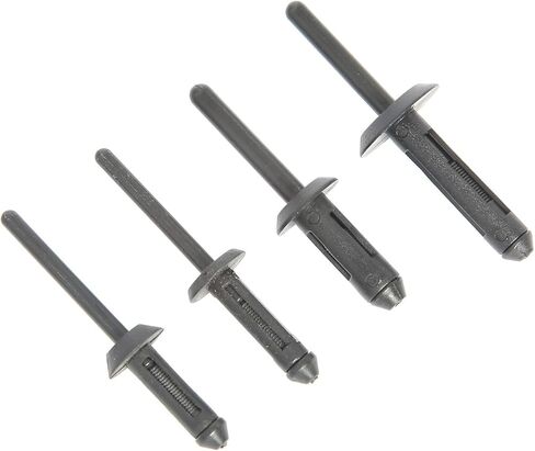 FreeTec 41 قطعة من البلاستيك المبرشم المبرشم مجموعة سريعة أداة يدوية مع 40 برشام بولي in Kuwait