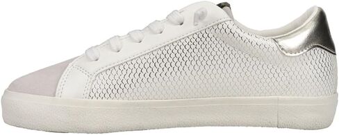 VINTAGE HAVANA Womens Kate Snake Lace Up Sneakers Shoes Casual - Gold, Grey, White in Saudi Arabia