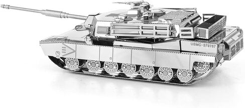 Metal Earth M1 Abrams Tank 3D Metal Model Kit Bundle with Tweezers Fascinations in Saudi Arabia