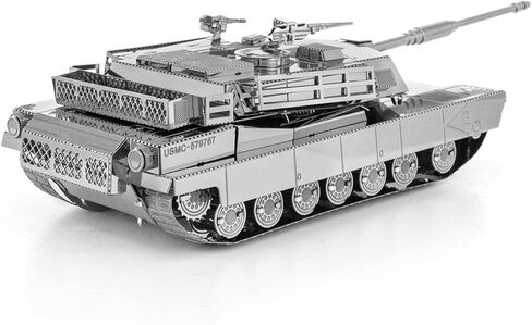 Metal Earth M1 Abrams Tank 3D Metal Model Kit Bundle with Tweezers Fascinations in Saudi Arabia