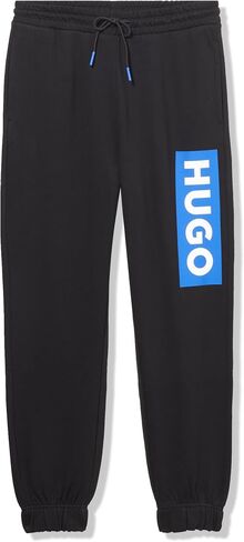 HUGO Men's Vertical Logo Cotton Sweatpants in Saudi Arabia