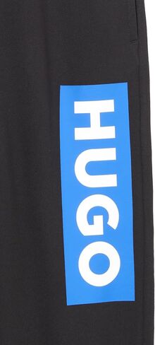 HUGO Men's Vertical Logo Cotton Sweatpants in Saudi Arabia