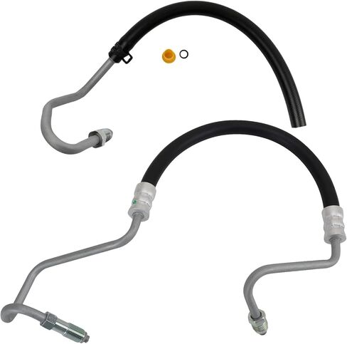 TRQ Power Steering Hose Compatible with 97-01 Jeep Cherokee in Saudi Arabia