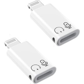 2Pack Lightning Male to USB C Female Charging Adapter for Apple iPhone in Kuwait
