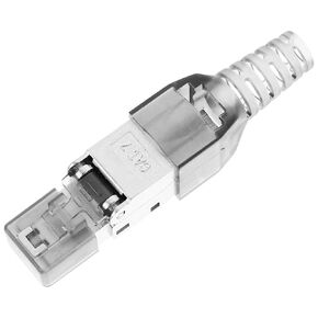 Tool Free Rj45 Pass Through Modular Plug Cat 7 Shielded in Kuwait