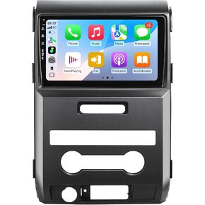 5G-WiFi6 (4Core 64G ROM) Car Radio Stereo for Ford F150 F-150 2009-2012,9 inch Touch Screen Head Unit with Wireless Carplay Android Auto GPS Bluetooth SWC FM HD Backup Camera in Kuwait