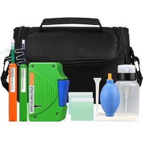 Optical Fiber Cleaning Tools with Cleaning Cassette for FC SC ST LC MU Connectors, 1.25mm/2.5mm Fiber Cleaner Pens, Cleaning Swabs Wipes (MK-201) in Kuwait