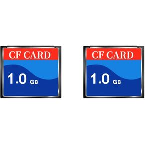High-Performance 1.0GB CF Card (2-Pack) - Perfect for Cameras, N64 Consoles & More | Fast Data Transfer | Reliable Storage in Kuwait