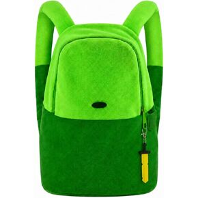 Green Anime Cosplay Backpack Medium Unisex Costume Accessories Bag Fantasy Explorer Dress-Up Accessory for Halloween Christmas Everday Use in Kuwait