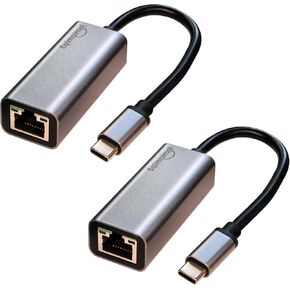 USB A to ethernet Adapter，USB 3.0 Gigabit to ethernet Adapter Compatibility 100/1000MBPS,Compatible with Windows, Mac OS, Linux, PC, Laptops, and More in Kuwait