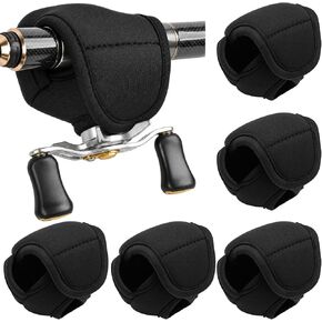 6 Pcs Low Profile Casting Baitcast Reels Cover Fishing Spinning Reel Cover Case Bag for 50-300 Series Baitcasting Fishing Reels Thick Neoprene Spinning Protective Pouch for Man Father in Saudi Arabia