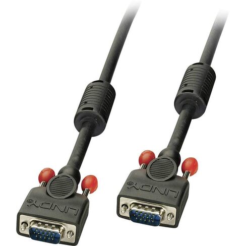 LINDY 1 m Premium Male to Male VGA/SVGA Cable - Black in Kuwait
