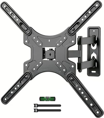 XINLEI Long Arm TV Wall Mount for Most 32-84 Inch TVs, 40" Extension Full Motion TV Bracket with Swivel Articulating Extension Tilt Arm, Max Support 132lbs, VESA 600x400mm, Max 16" Wood Stud, MA1079L in Kuwait