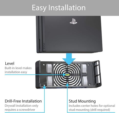 TotalMount for PS4 Pro – Mounts PS4 Pro on Wall Near TV in Kuwait