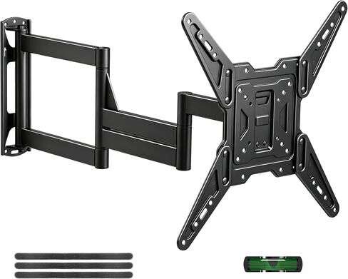 XINLEI Long Arm TV Wall Mount for Most 32-84 Inch TVs, 40" Extension Full Motion TV Bracket with Swivel Articulating Extension Tilt Arm, Max Support 132lbs, VESA 600x400mm, Max 16" Wood Stud, MA1079L in Saudi Arabia