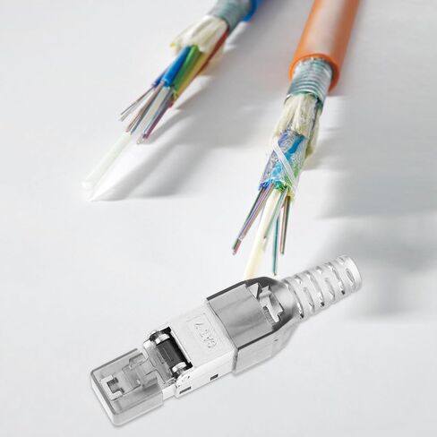 Tool Free Rj45 Pass Through Modular Plug Cat 7 Shielded in Kuwait