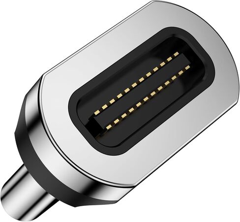 ZBF 8 Pins Magnetic Connector Tips Head for USB-C Android Devices (4 Pack), only 3A Magnetic Charging Cable in Kuwait