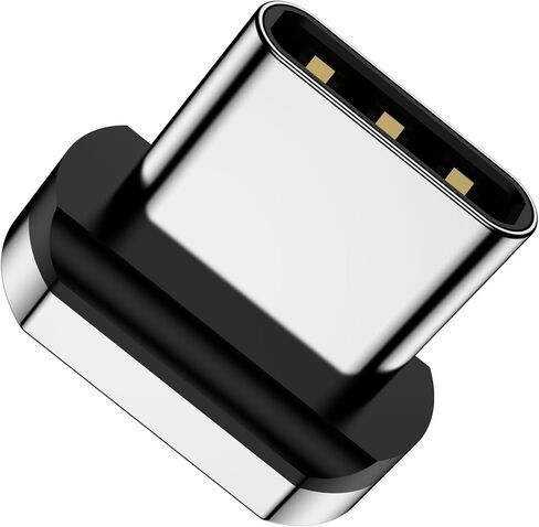 ZBF 8 Pins Magnetic Connector Tips Head for USB-C Android Devices (4 Pack), only 3A Magnetic Charging Cable in Kuwait