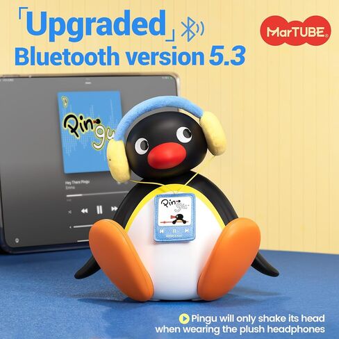 MARTUBE Pingu Bluetooth Speaker, Desk Room Decor, Birthday Gifts for Women in Saudi Arabia