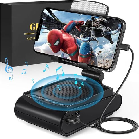 Birthday Gifts for Men, Portable Bluetooth Speaker with Cell Phone Stand in Kuwait