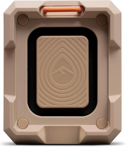 ECOXGEAR Defender Scout: Outdoor Portable Bluetooth Speaker, Massive Sound, Waterproof and Drop Proof, with LED Party Lights, Pair up to 100, 25+ Hours Playtime (Mojave Sand) in Kuwait