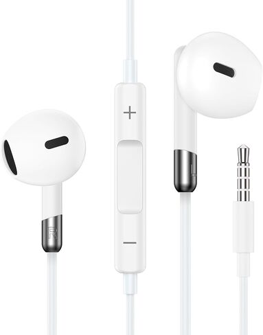 3.5mm Wired Headphones for Moto G Stylus 5G/G Power/G Play 2024 2025 2026 in Kuwait