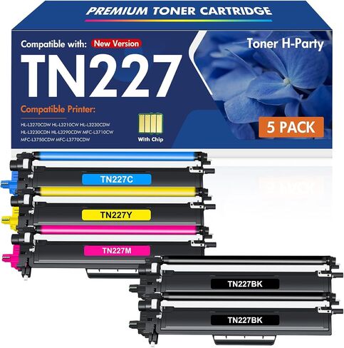 TN227 TN-227BK/C/M/Y High Yield Toner Cartridge TN-227 TN223 TN227BK/C/M/Y in Kuwait