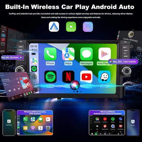 64G Upgrade Car Radio for Honda Civic 2016 2017 2018 2019 2020 2021, 9" Touchscreen Replacement Stereo Accessories, Wireless CarPlay Android Auto 5GWiFi GPS Navigation Plug and Play Camera DSP BT SWC in Kuwait
