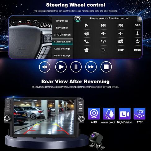 64G Upgrade Car Radio for Honda Civic 2016 2017 2018 2019 2020 2021, 9" Touchscreen Replacement Stereo Accessories, Wireless CarPlay Android Auto 5GWiFi GPS Navigation Plug and Play Camera DSP BT SWC in Kuwait