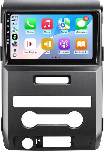 5G-WiFi6 (4Core 64G ROM) Car Radio Stereo for Ford F150 F-150 2009-2012,9 inch Touch Screen Head Unit with Wireless Carplay Android Auto GPS Bluetooth SWC FM HD Backup Camera in Kuwait