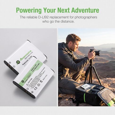 D-LI92 Battery and Charger in Saudi Arabia