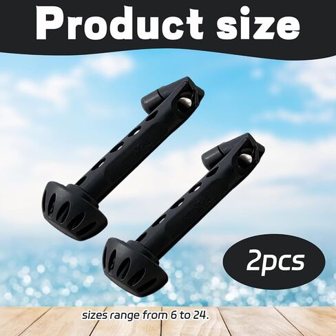 2PCS Magnetic Fly Threader, Fly Fishing Magnetic Fly Threader Tool, Fishing Accessory to Easily Thread, Universal Most Hooks, Tippets Compatibility for Various Fishing Styles in Kuwait