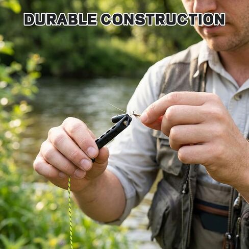 2PCS Magnetic Fly Threader, Fly Fishing Magnetic Fly Threader Tool, Fishing Accessory to Easily Thread, Universal Most Hooks, Tippets Compatibility for Various Fishing Styles in Kuwait