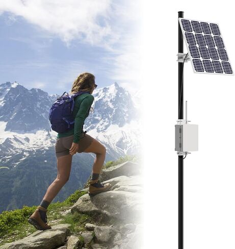 Solar Meshtastic Outdoor Node, Meshtastic Solar Node Repeater in Kuwait