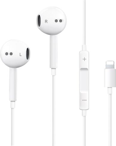Lightning Earbuds for iPhone with Mic, Volume Control, Noise Reducing in Kuwait