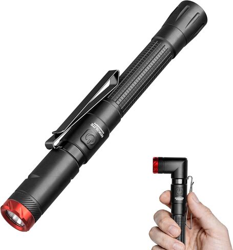 Hopedone P2 Magnetic Rechargeable Pen Light, 800LM Swivel Inspection Light in Kuwait