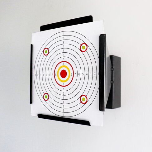 Highwild Pellet Trap Target with 100pcs 5.5" X 5.5" Paper Targets for Airsoft, BB Gun, Airgun - Wall-Mounted in Kuwait