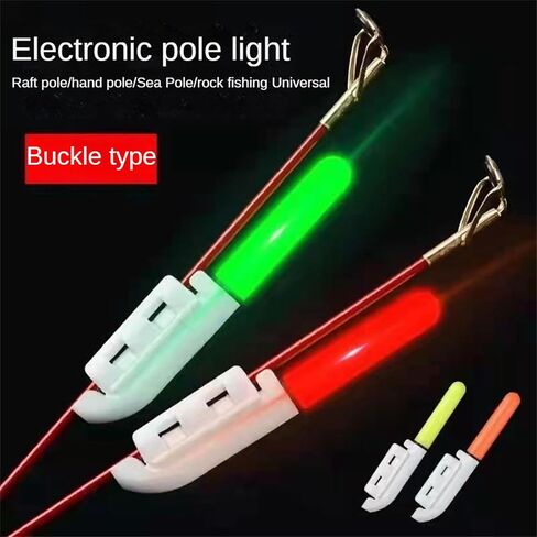 Fishing Glow Sticks Led Night Fishing Poles with Rechargeable Battery Glow Lamp Rod Tip Glow Tube Fishing Tackle Tool in Kuwait