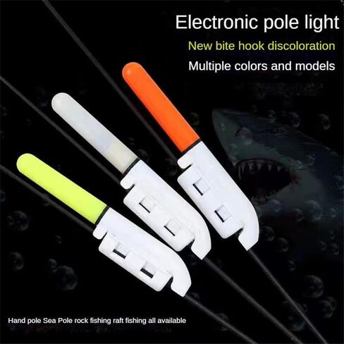 Fishing Glow Sticks Led Night Fishing Poles with Rechargeable Battery Glow Lamp Rod Tip Glow Tube Fishing Tackle Tool in Kuwait