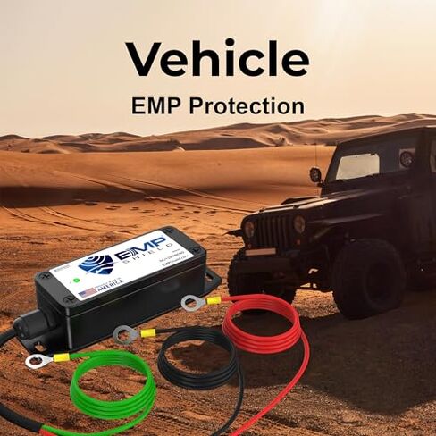 EMP Shield – Home Device & Micro Vehicle Protection Bundle (SP-120-240-RL/DC-12V-Micro) for EMP, Lightning, Solar Flare, and Surge Protection in Saudi Arabia