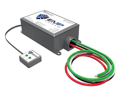 EMP Shield – Home Device & Micro Vehicle Protection Bundle (SP-120-240-RL/DC-12V-Micro) for EMP, Lightning, Solar Flare, and Surge Protection in Saudi Arabia