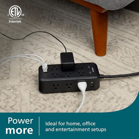 Philips Surge Protector Power Strip with USB Ports in Saudi Arabia