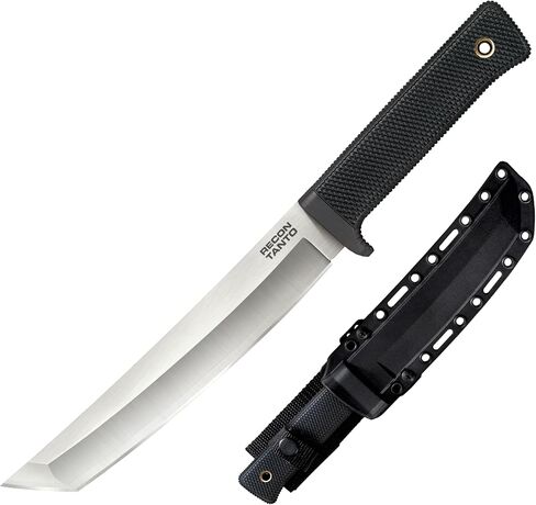 COLD STEEL Recon Tanto 7" VG-10 San Mai Razor-Sharp Blade 4.75" Kray-Ex Handle Military Tactical Fixed Blade Knife w/Secure-Ex Sheath in Kuwait