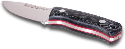 Joker - Erizo TS1 Survival Knife | Micarta Handle | 2.95" Blade | Includes Leather Sheath & 550 Paracord | Ideal for Fishing, Hunting, Camping, Hiking Hunting Knife, CM81 in Kuwait